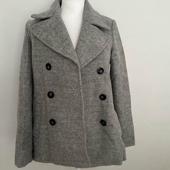 Old navy gray coat - Picture 1 of 4